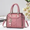 Bolsa Simples Versátil Feminina 2026 Nova Bolsa de Ombro Casual Moda Bolsa para Trabalho e Deslocamento