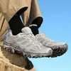 2025 nuevos zapatos de senderismo cross-country para exteriores con tendencia de moda de talla grande para parejas transfronterizas, zapatos de moda para parejas
