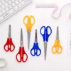 Tesouras Pequenas Redondas Feitas à Mão para Crianças em Estoque para Atacado, Material de Papelaria Diário para Estudantes, Tesouras de Escritório, Tesouras Seguras para Corte de Papel DIY