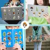 50 piezas de pegatinas de graffiti de bosque de hongos, pegatinas decorativas impermeables para tazas de agua y computadoras, pegatinas creativas de hongos al por mayor
