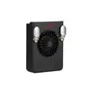Fabricante Gongtian W920B Ventilador de Cintura Carga USB Ventilador de Cuello Colgante con Batería Reemplazable Viento Fuerte Ventilador Plátano Envío Transfronterizo