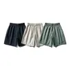 Ropa de Hombre Beijie Verano 2026 Nuevos Pantalones Cortos Casuales Holgados para Hombre Bordados Pantalones de Playa Ropa de Trabajo Pantalones de Cinco Puntos