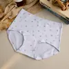 Ropa Interior de Algodón Puro para Mujer, Algodón de Fibra Larga de Xinjiang, Talla Grande 7A, Antibacteriana, Transpirable, Amigable con la Piel, Suave, Bragas para Mujer que se Ajustan a la Cadera