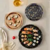 Caja Desechable para Llevar Caja de Picnic con Tapa Caja de Frescura para Sashimi de Salmón Caja de Plástico para Postre de Fruta