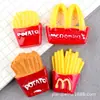Cola Creme Case para Celular DIY Acessórios de Resina Brinquedo de Comida do McDonald's Batata Frita Clip Bico de Pato Acessórios de Cabelo Material Atacado