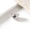 Fivela magnética de aço titânio fivela magnética forte suspensão a vácuo banho de ouro 18K fivela de colar de pérola fivela magnética de aço inoxidável em estoque
