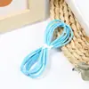 Cuerda de terciopelo coreano tira de cuero pulsera de microfibra collar joyería cuerda de cuero tejida trenza de tres hilos multicolor opcional en stock