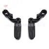 Accesorios de Modificación de Motocicleta Neutros, Pedales Modificados Universales para Delanteros y Traseros, Diámetro de Tubo de 1-1/4 pulgadas