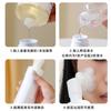 Cepillo facial de silicona, botella de espuma para mousse, limpiador facial, cepillo de limpieza de poros espumoso, masajeador de espuma, artefacto de limpieza facial