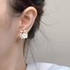 Plato de Incienso para Mosquitos Clip para la Oreja Sin Agujeros en la Oreja Sentido Avanzado Temperamento Simple Aretes de Joker Moda de Lujo Ligero Aretes Indoloros al Mayoreo