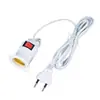 Fabricante de Suporte de Lâmpada E27 Rosqueável Padrão Europeu e Americano para Comércio Exterior com Interruptor, Saco de Cabos, Gancho, Cabo de Alimentação de 3/5/10m