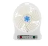 Mini ventilador de mano USB de escritorio recargable portátil pequeño ventilador batería exterior oficina velocidad ajustable
