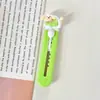 Color caramelo desempacado rápido cuchillo de arte estudiante arte hecho a mano DIY caricatura lindo perro salchicha corte al por mayor