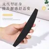 Lixa de Areia para Nail Art Lixa de Areia Preta Lixa de Areia Preta Lixa de Unha de Dupla Face Lixa de Areia para Manicure Lavável Ferramenta de Unha de Areia Preta
