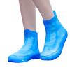 Cubrezapatos Impermeables para Lluvia Gruesos Resistentes al Desgaste de Silicona Antideslizantes para Días Sucios con Nieve Estudiantes Usan Zapatos Protectores para Montar Portátiles Reutilizables