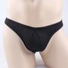 Ye Zimei ropa interior sexy AliExpress explosión tanga para hombre ultradelgada transparente Seda de Hielo calzoncillo tipo T perspectiva sexy