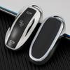 Adecuado para Tesla Tesla MODELO 3/S/X serie tpu funda para llave de coche funda para llave de goma blanda