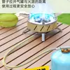 Estufa de cartucho, estufa portátil para exteriores, estufa de gas, equipo para camping y picnic, juego completo para hervir agua y preparar té al aire libre