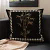 Cojín Decorativo de Alta Gama Estilo Vintage, Cojín de Lujo Ligero para Cama, Cabecera, Sofá de Sala de Estar, Funda de Cojín, Respaldo, Soporte Lumbar, Extraíble y Lavable