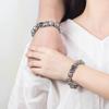 Pulsera de la suerte pixiu chismes para hombres y mujeres rosario imitación plata tailandesa chapado vintage 999 cuerda de pulsera 108 al por mayor