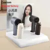 Soporte de Exhibición de Cosméticos Acrílico Personalizado de Múltiples Niveles con Panel Trasero Desmontable e Iluminación LED Adecuado para Mostradores de Tiendas Minoristas