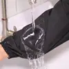 Mangas de Couro Macio, Mangas à Prova d'Água e Óleo para Mulheres, Adultos e Homens, Mangas Estendidas de Cozinha para Trabalho, Proteção do Trabalho, Mangas Resistentes à Sujeira