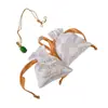 Bolsa Pequeña de Tela con Cordón Bolsa para Joyería y Cosméticos Bolsa a Prueba de Polvo Marca de Cosméticos Regalo Elegante Belleza Empaque de Joyería Bolsa para Cosméticos