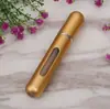 Botella Recargable de Perfume de 8ml con Relleno Inferior, Cabeza Redonda, Mini Atomizador de Viaje a Presión, Botella Vacía Portátil, Tipo Autocebante, En Stock
