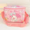 Perro Blanco Pequeño Kulomi Bolsa para Lonchera Géminis Merlot Dibujos Animados pu Impermeable Aislamiento Bolsa Estilo Nuevo bolsa de picnic