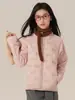 Jaqueta de Penas Patchwork Leve para Meninas 2026 Novo Estilo de Inverno Crianças Fina à Prova de Vento Quente Tendência Casaco com Zíper