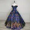 Falda de tul transfronteriza para mujer, industria pesada, hombros descubiertos, hilo de color, falda de tul europea y americana, vestido de actuación en solitario, vestido de novia de comercio exterior
