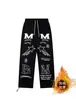 Calça Casual Hip-Hop com Cordão Estilo Coreano Mais Vendida da Amazon Calça de Moletom para Dança Jazz Masculina Exportação Transfronteiriça