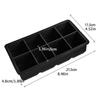 Amazon Silicone de Qualidade Alimentar Doméstico Congelado Cubo de Gelo Fácil de Soltar Fabricador de Gelo Molde de Bandeja de Gelo Quadrada de Silicone Picolé