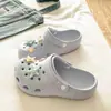 Zuecos Únicos y Versátiles para Playa de Verano Moda Tendencia Concha Marina Suela Gruesa EVA Punta Cerrada