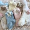 Calcetines Grues de Otoño e Invierno Sueltos para Niñas Calcetines de Media Pantorrilla para Bebés Niños y Niñas Calcetines Cálidos de Otoño e Invierno con Forro de Felpa para Recién Nacidos