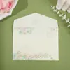 Sobre de papel rígido antiguo importado de 120 g postal de invitación de papel especial retro carta de amor romántica tarjeta de cumpleaños estilo ins