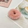 Otoño e invierno Nuevo felpa anillo para el pelo de intestino grueso Corea Dongdaemun Accesorios para el pelo de网红 grande Cuerda para el pelo elástica grande Banda de goma Tocado al por mayor