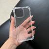 Funda Transparente Dos en Uno Anticaídas para Apple 16Promax, Funda de Teléfono de Aspecto Elegante para Chicas 17E Apple 18Promax