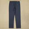 Calças Casuais Masculinas de Verão Finas de Perna Reta, Calças de Seda Gelada Levemente Slim Fit para Negócios, Calças Masculinas Longas Elásticas Anti-Amassado