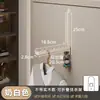 Cabide de porta dobrável em madeira de nogueira, aço carbono, instalação sem furos, adequado para quartos, banheiros e closets, para guardar roupas e acessórios