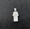 Atacado de Fábrica DIY Popular Pingente Prateado Acessórios Étnicos Miao Base Vazia Retro Base Artesanal Ornamentos Étnicos Minoritários