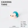 Nuevos Productos Transfronterizos: Animales de Dibujos Animados de Color Sólido 3D, Accesorios Coloridos DIY al por Mayor, Adornos de Animales Pequeños