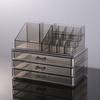 Caja de Almacenamiento para Cuidado de la Piel de Escritorio de Gran Capacidad Tipo Cajón Transparente Estante de Almacenamiento de Cosméticos Tocador Caja Organizadora Multicapa