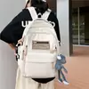 Mochilas Escolares para Alunos do Ensino Fundamental e Médio, Bolsas Simples de Viagem para o Inverno, Mochilas de Grande Capacidade Estilo Roupa de Trabalho, Estilo Campus Redutor de Peso