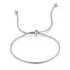 Nuevo tobillera de cadena de hueso de serpiente de titanio para mujer, estilo ins, nicho, diseño versátil, simple, personalidad, adornos para el pie de acero inoxidable