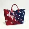 2026 Nova Bolsa de Mão Transfronteiriça Temu Site Independente Impermeável PVC+Lona Portátil para o Dia a Dia Bolsa de Ombro Bolsa Tote