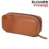 Bolsa para Pipa de Cuero de Vaca de Primera Capa Personalizada por el Fabricante, Caja de Almacenamiento de Puros de Cuero Genuino Transfronteriza, Bolsa para Tabaco con Correa de Muñeca, Bolsa Portátil para Accesorios de Fumar