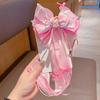 Merleti Dibujos Animados Accesorios para el Cabello de Niña Lazo Cinta Pasador de Pelo Tocado Rosa de Niña Pasador de Pelo Gota de Ceja
