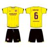 Conjunto de Uniforme de Fútbol Uniforme de Juego y Entrenamiento de Equipo Jersey de Fútbol Sublimado Jersey de Fútbol Personalizado Versión de Aficionado