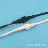 Enchufe impermeable de dos polos de 30 cm, macho y hembra, cableado, conector impermeable de dos polos para exteriores, cable conector LED